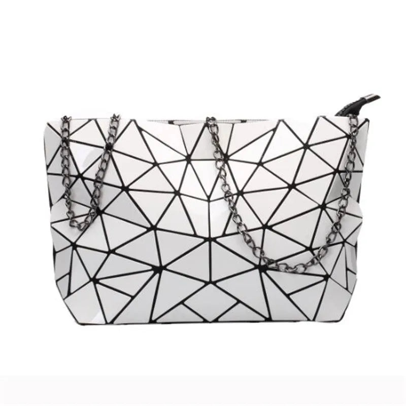 Women's Patent Leather Square Shoulder Bag