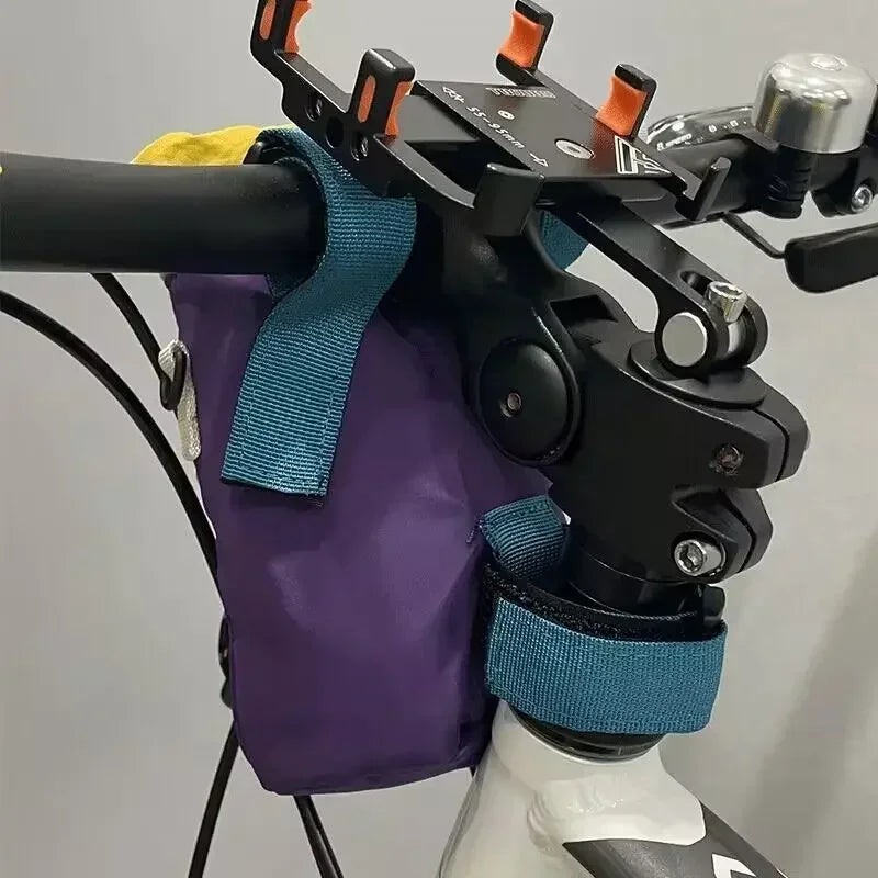 Cycling Handlebar Cup Holder Bag