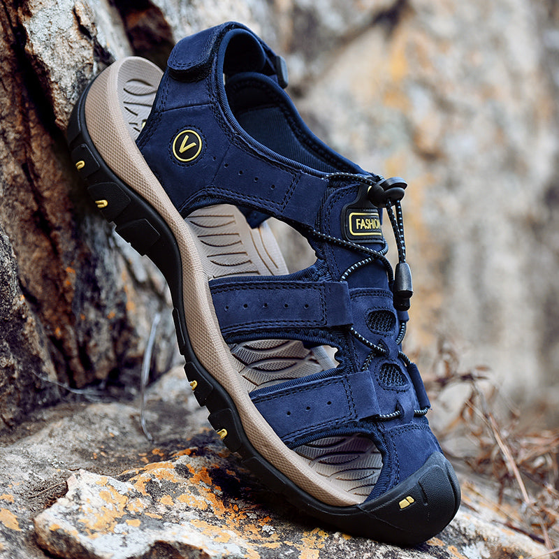 Men's Leather Roman Sandals