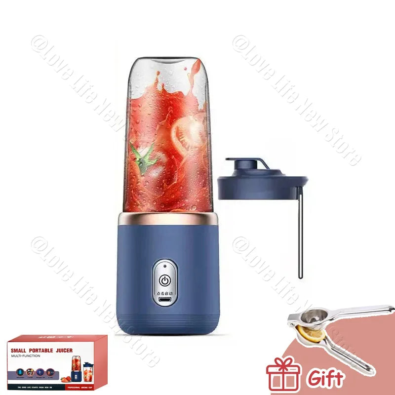 Portable USB Electric Juicer Blender | Fresh Juice Anywhere | Fruit, Milkshake & Smoothie Maker