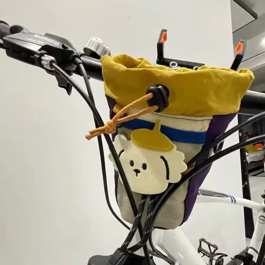 Cycling Handlebar Cup Holder Bag