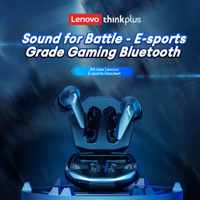Lenovo GM2 Pro Wireless Gaming Earphones — Bluetooth 5.4 | Dual Mode | Low Latency