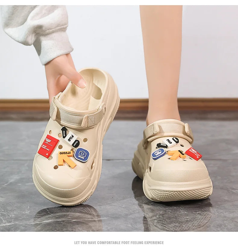 Women's Summer Platform Slide Slippers