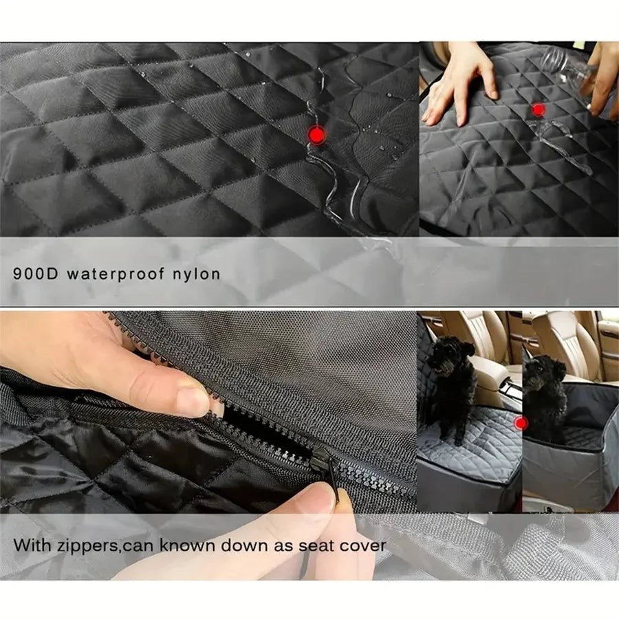 Quilted Waterproof Dog Car Seat Cover