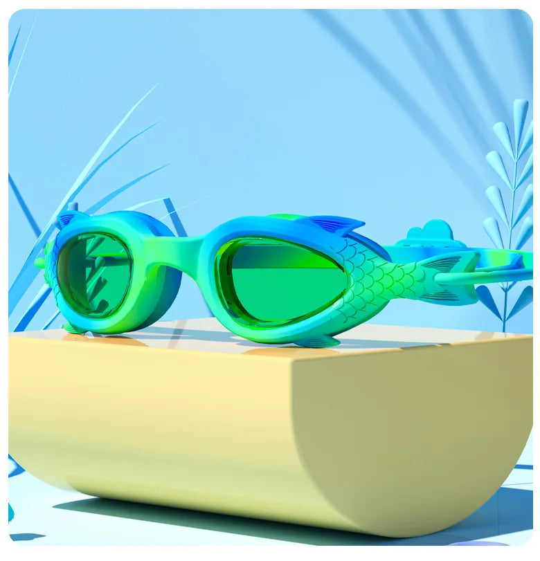 Swimming Goggles Waterproof Anti Fog High-definition Small Frame Goggles Professional Training Kid's swimming Goggles Equipment