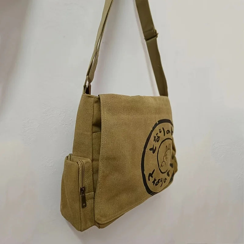 Women's Canvas Crossbody Shoulder Bag