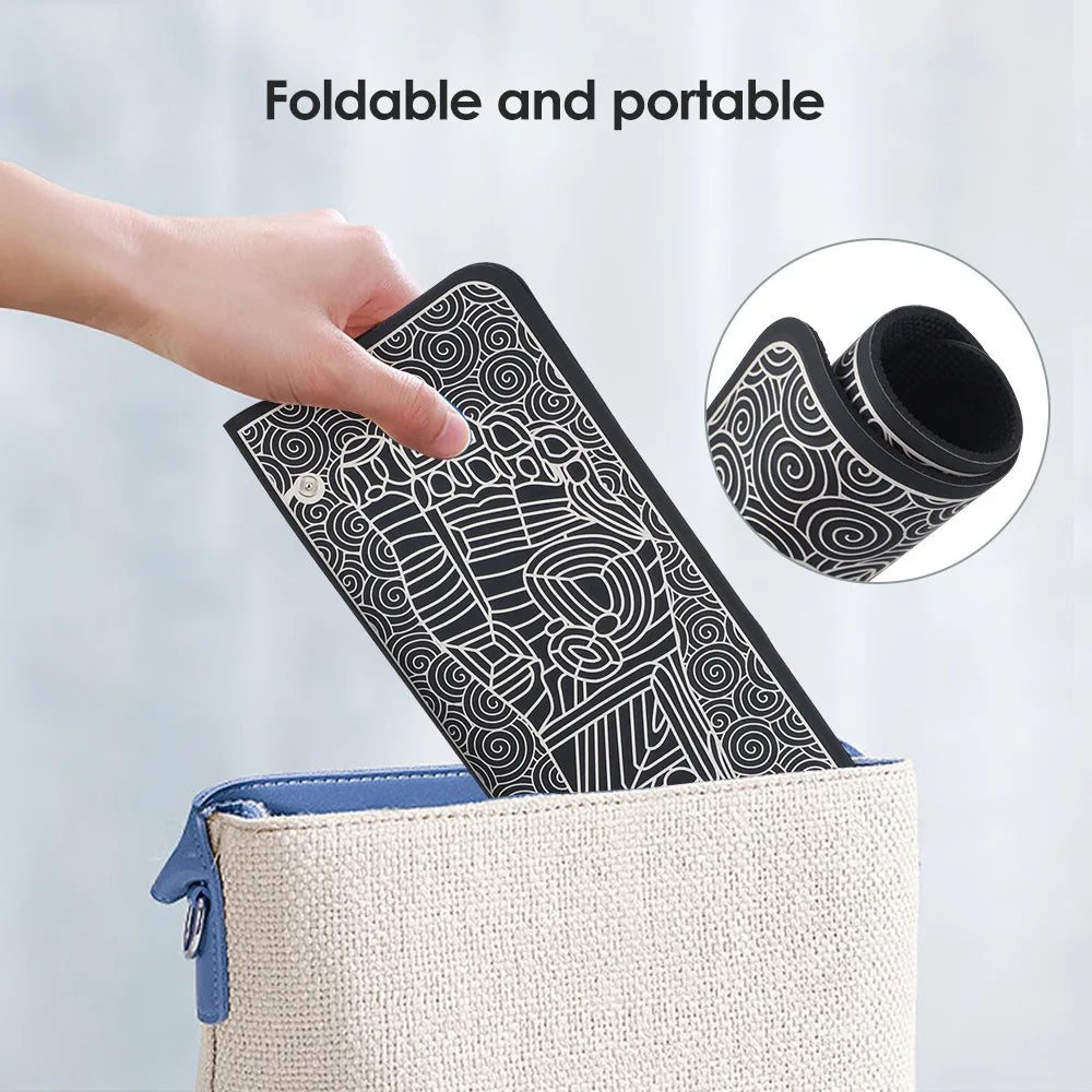 CAMMUO EMS Foot Massager Pad | 8 Modes, 19 Levels, Wireless Remote — Just 15 Min a Day