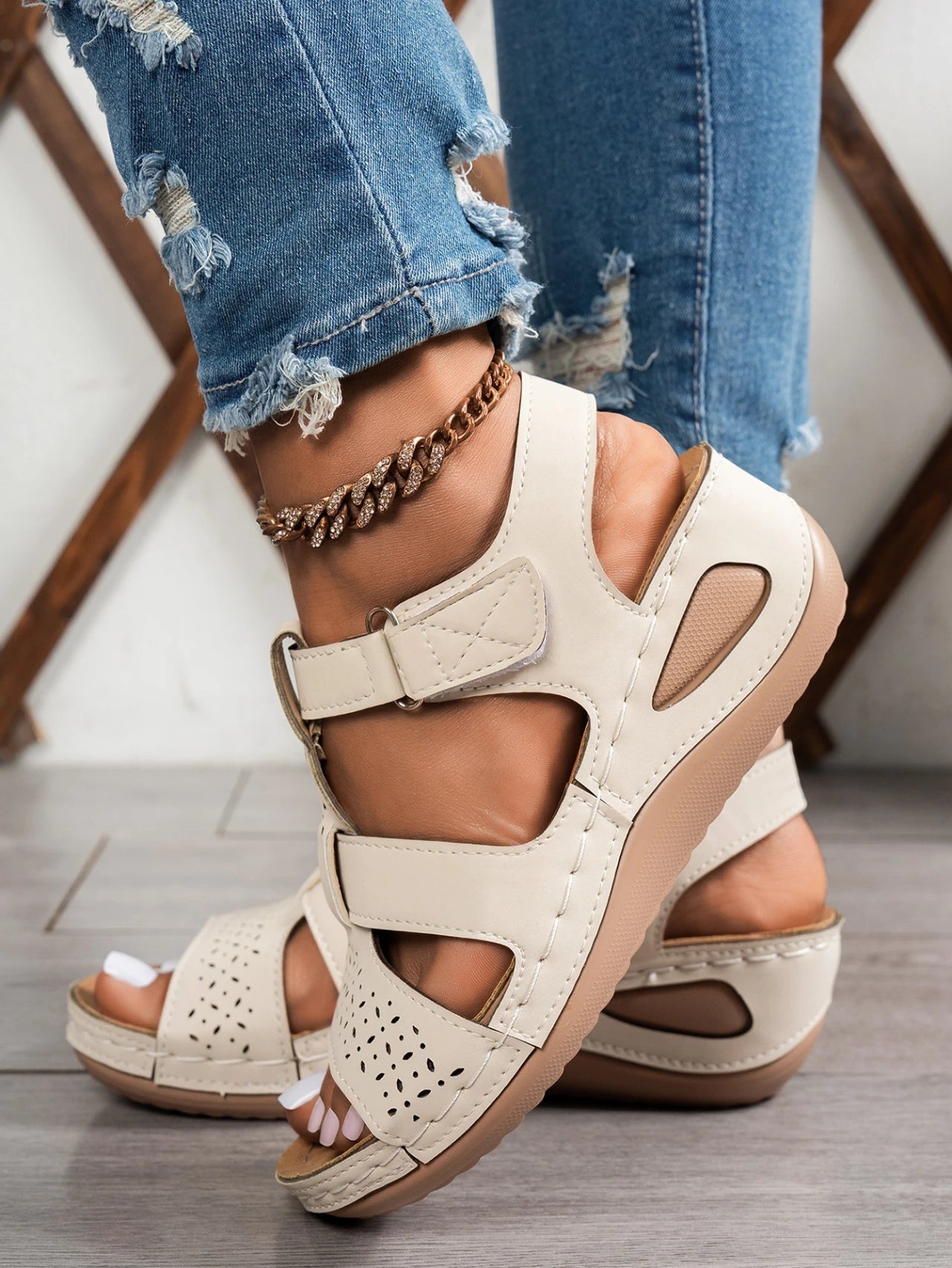 Women's High Wedge Platform Sandals