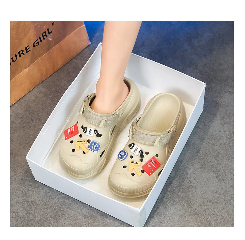 Women's Summer Platform Slide Slippers