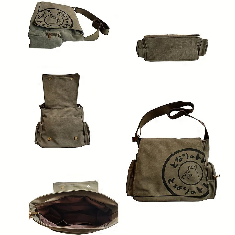 Women's Canvas Crossbody Shoulder Bag