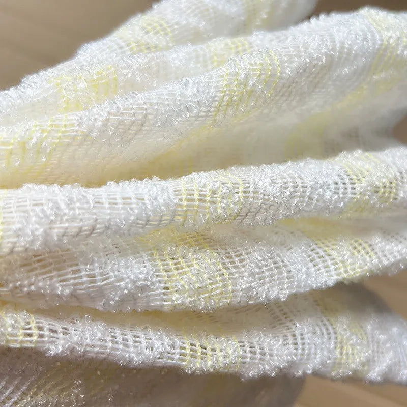 Japanese Exfoliating Bath Towel - Extra Long Back Scrubber, Two-Sided, Antibacterial