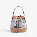 Women's Graffiti Bucket Bag