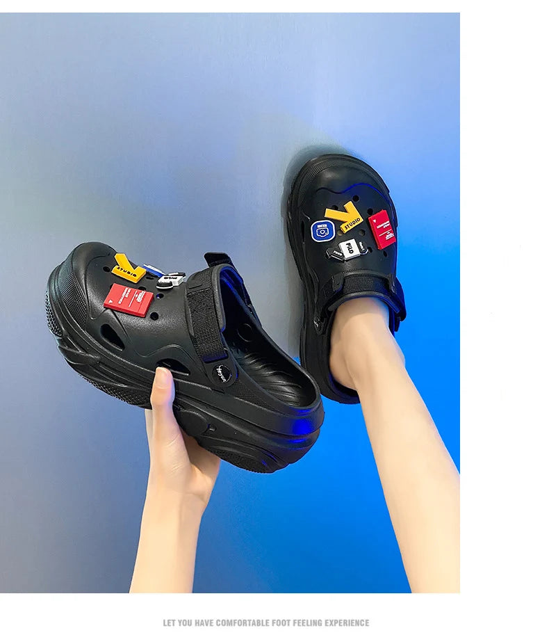 Women's Summer Platform Slide Slippers