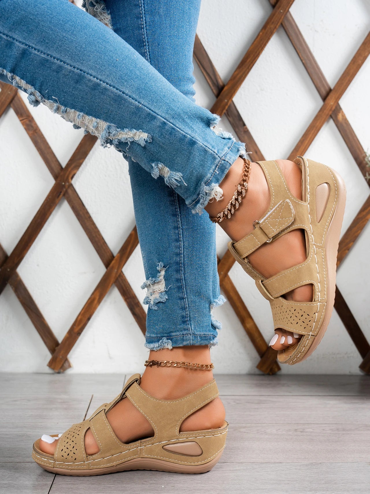 Women's High Wedge Platform Sandals