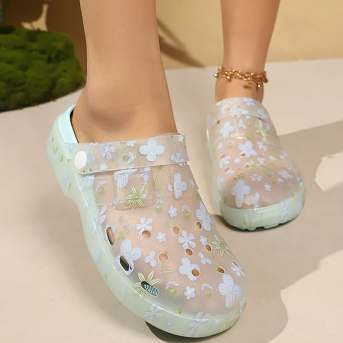 Women's Platform Mule Sandals