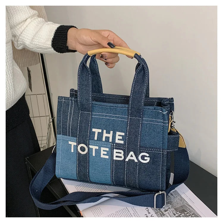 Women's Embroidered PU Leather Tote Crossbody Bag