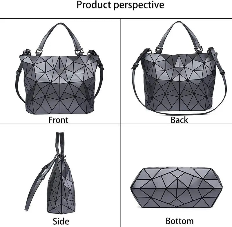 Women's Patent Leather Square Shoulder Bag
