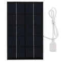 Portable Solar Panel USB Charger - Waterproof for Hiking & Camping