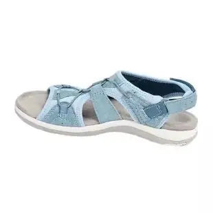 Women's Peep-Toe Flat Beach Sandals