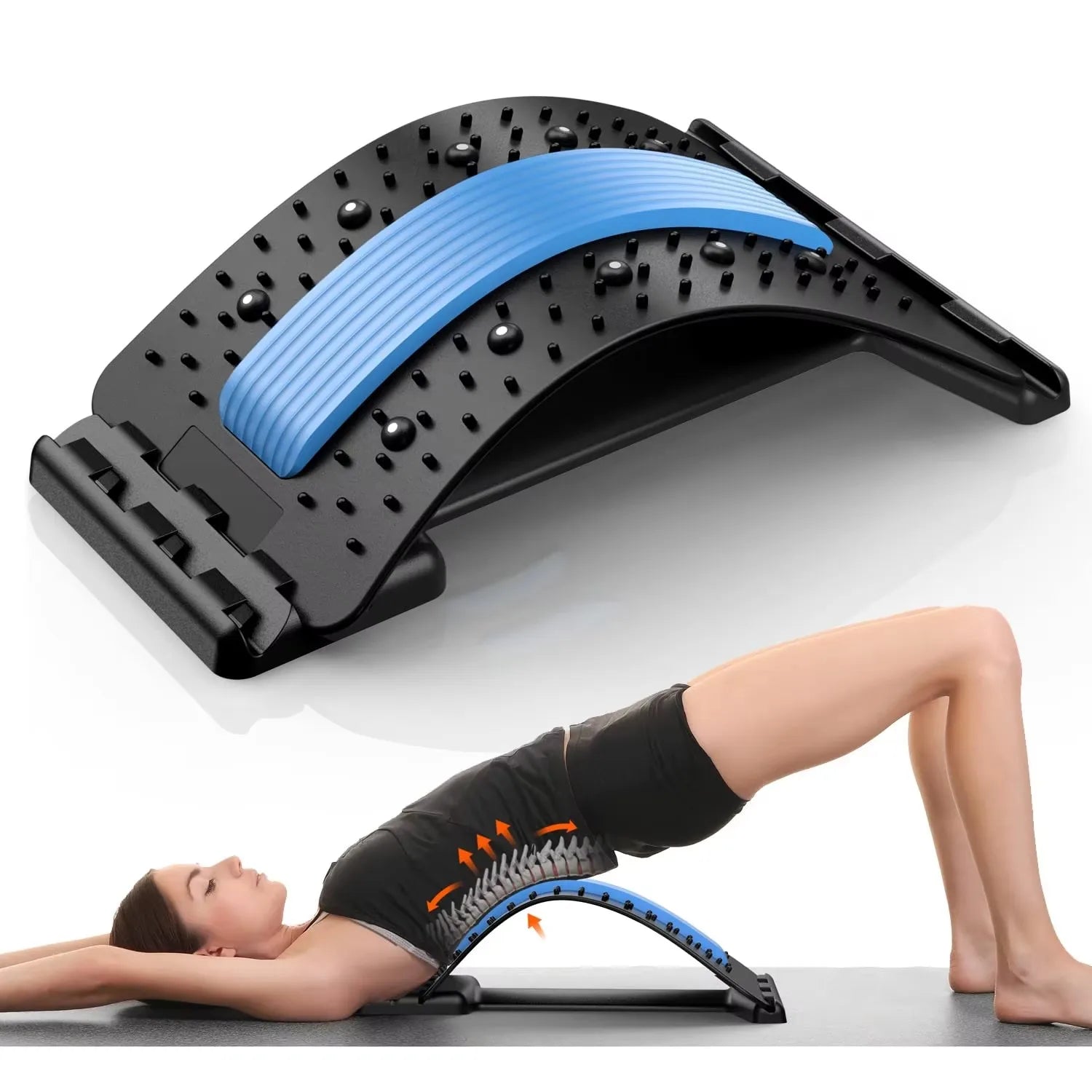 Professional Waist & Back Massage Mat | Muscle Relaxation & Pain Relief Tool
