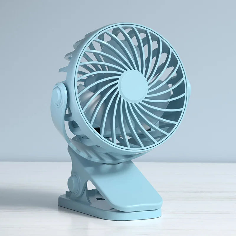 720° Rotating Clip Fan with Night Light