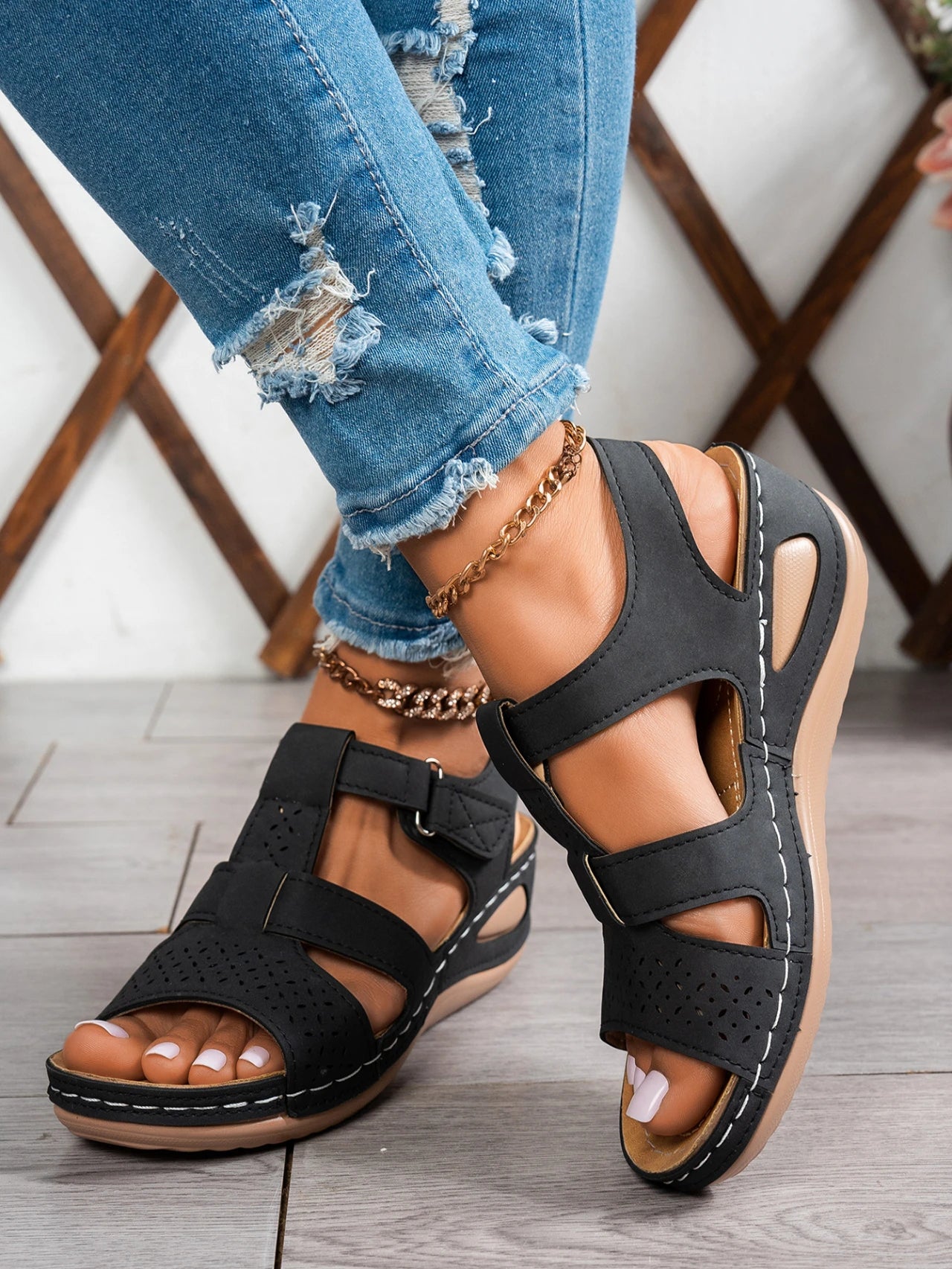 Women's High Wedge Platform Sandals