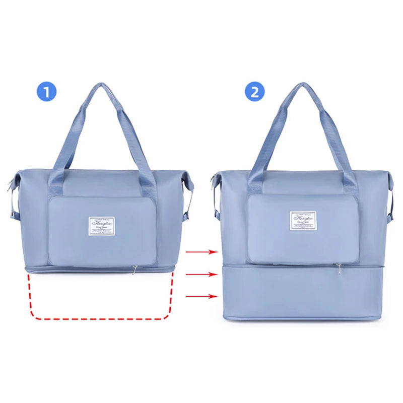 Large Capacity Foldable Waterproof Travel Bag