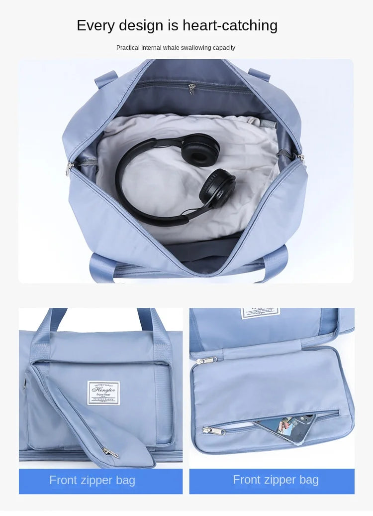 Large Capacity Foldable Waterproof Travel Bag