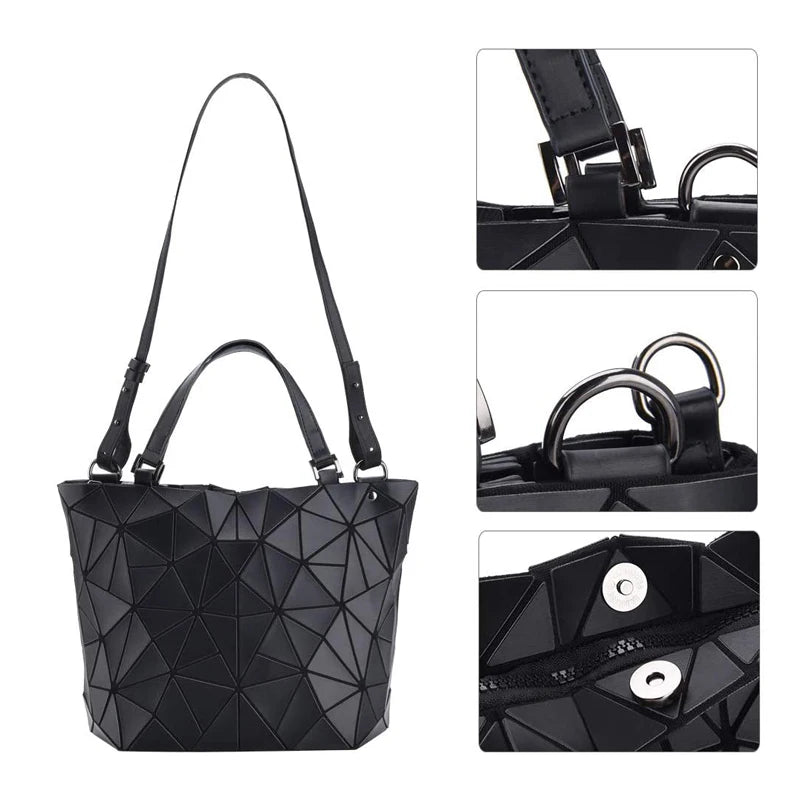 Women's Patent Leather Square Shoulder Bag
