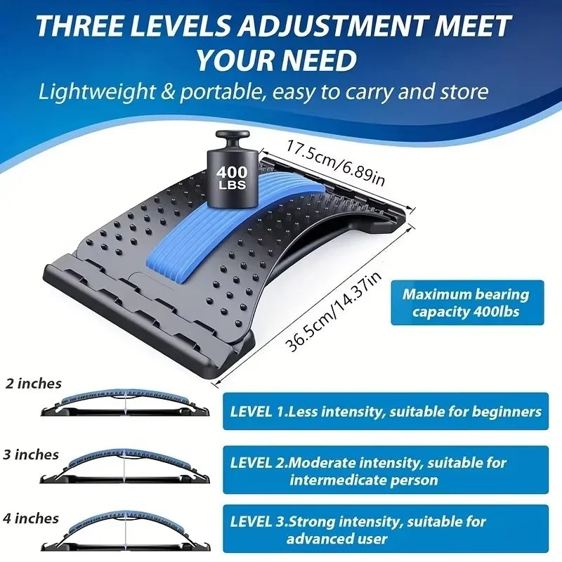 Professional Waist & Back Massage Mat | Muscle Relaxation & Pain Relief Tool
