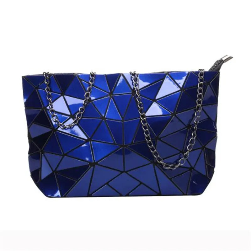 Women's Patent Leather Square Shoulder Bag