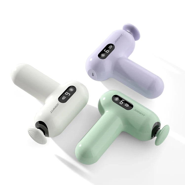 Deep Tissue Percussion Massage Gun — 6-Speed with 4 Massage Heads
