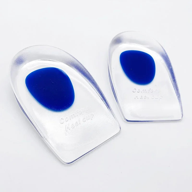 1Pair Gel insole silicone Men Women whole Cushion insoles soles relief foot pain Spur Support Shoe pad High Heel Inserts