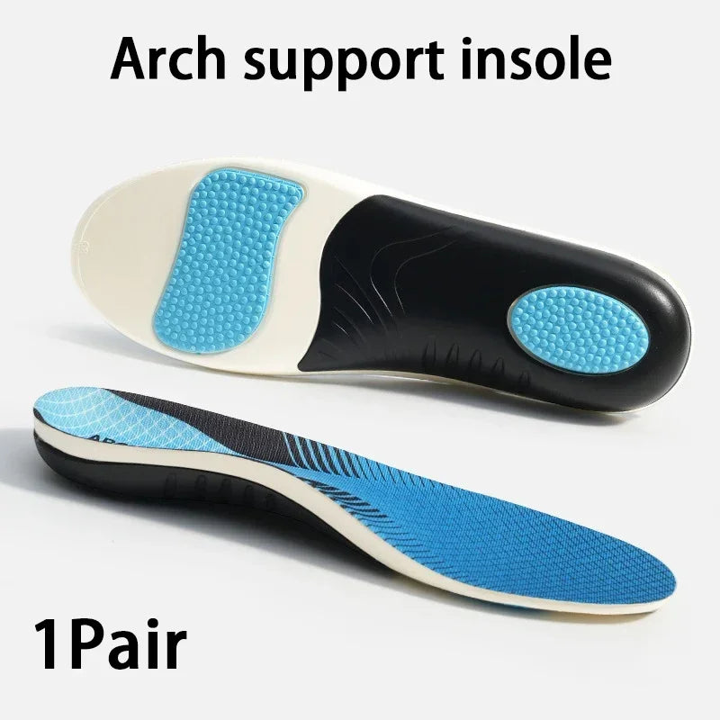 Sports Arch Support Insoles — Shock Absorption, Anti-Slip & Breathable | EU35–46