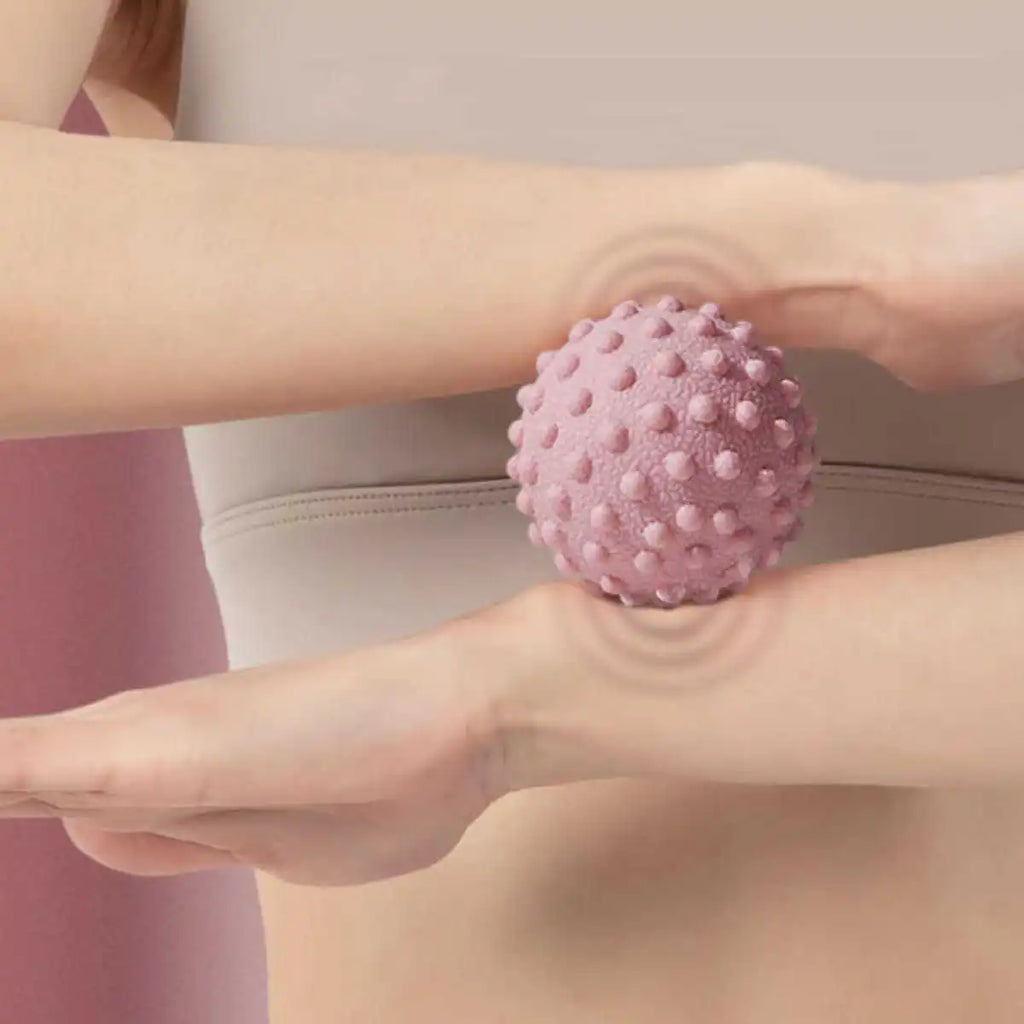 TPE Fascia Massage Ball — Handheld Roller for Leg, Foot & Muscle Relief