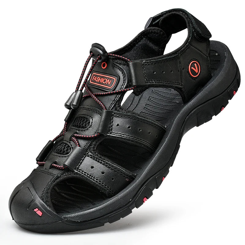 Men's Leather Roman Sandals