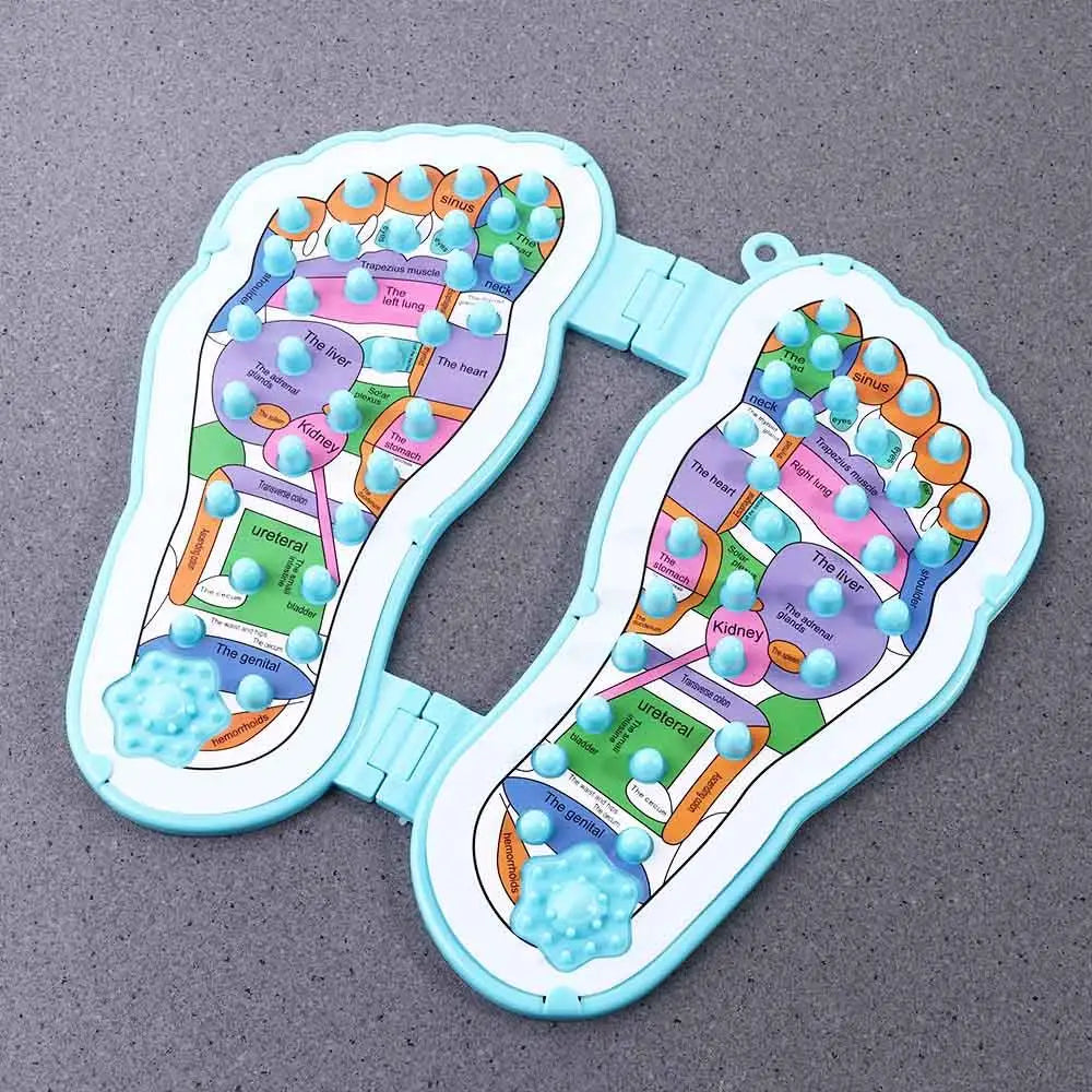 Acupressure Foot Massage Mat | Shiatsu Reflexology for Pain, Fatigue & Circulation | Men & Women