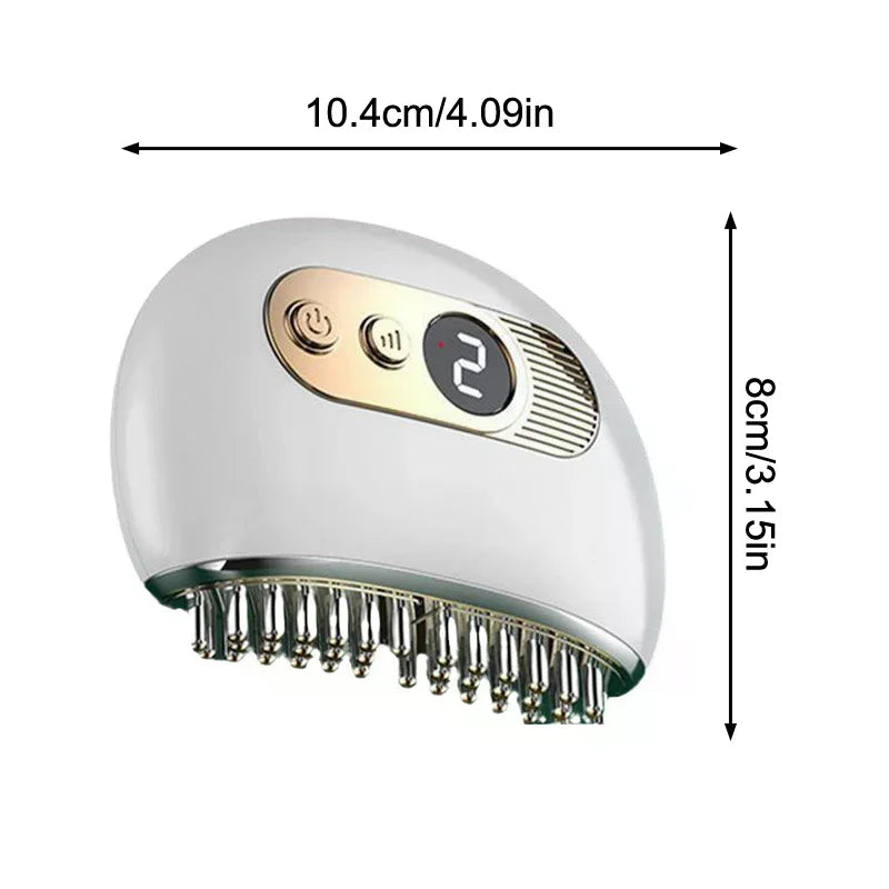 Household Handheld Massage Brush Electric Massager Body Relaxation Shaping Heating Meridian Scraping Brush Lymphatic Drainage