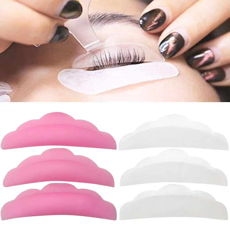 10-Piece Reusable Eyelash Lifting & Lamination Kit - Silicone Perm Rods