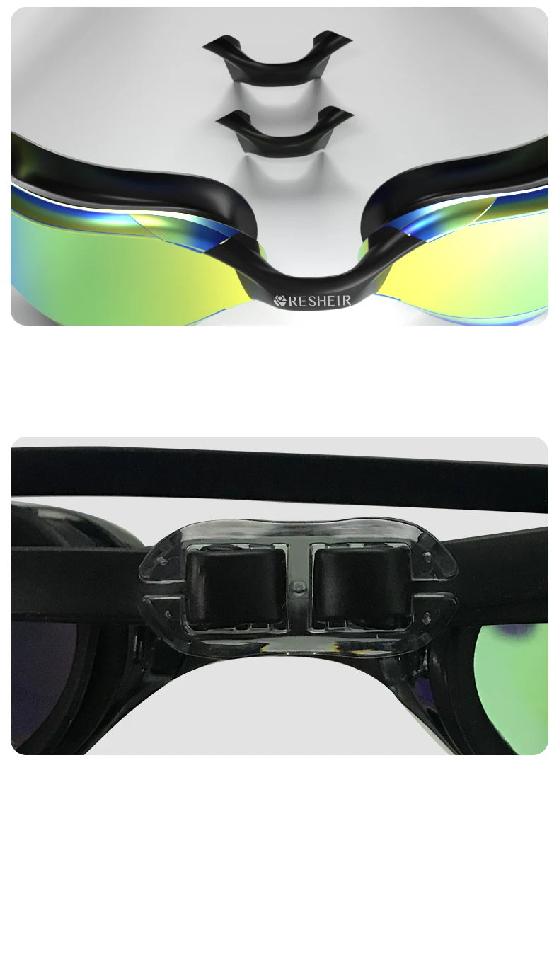 Unisex Swimming Goggles Waterproof Professional Anti-fog UV Protection Swim Goggles Adults Men Women