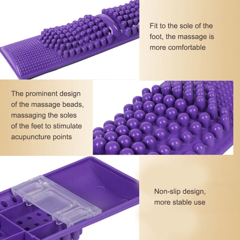 Brangdy Reflexology Foot Massage Mat | Acupressure Relief for Pain, Stress & Circulation