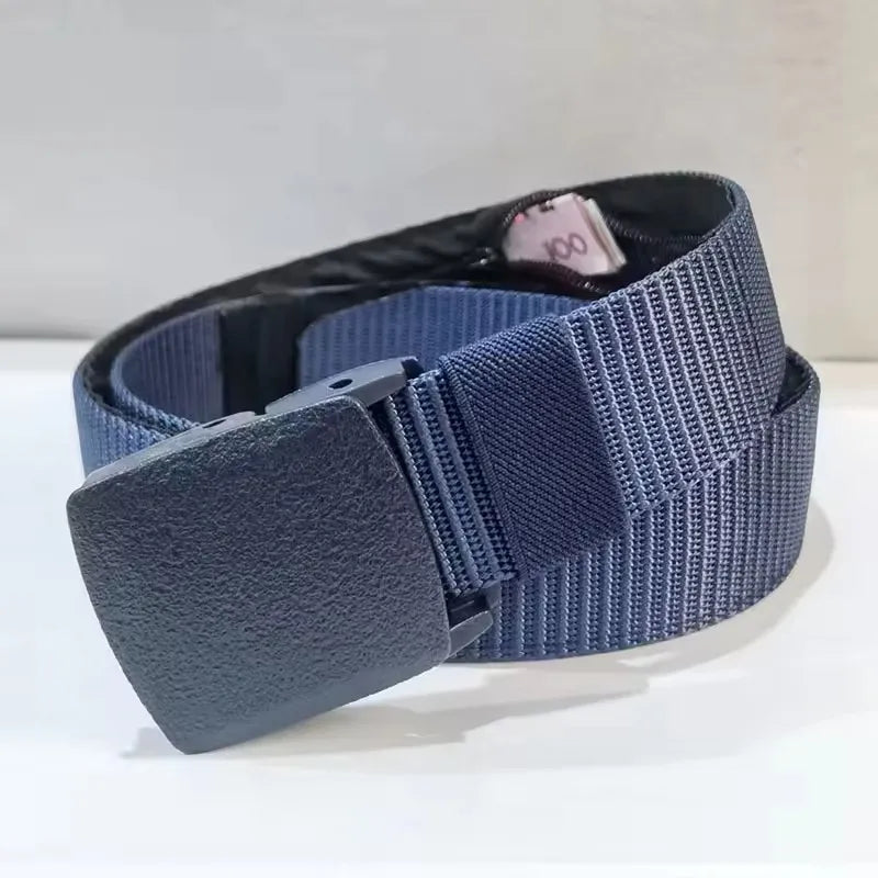 Anti-Theft Hidden Money Belt — Travel Security Waist Wallet for Cash, Cards & Passport | Unisex