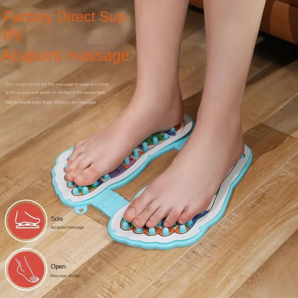 Acupressure Foot Massage Mat | Shiatsu Reflexology for Pain, Fatigue & Circulation | Men & Women