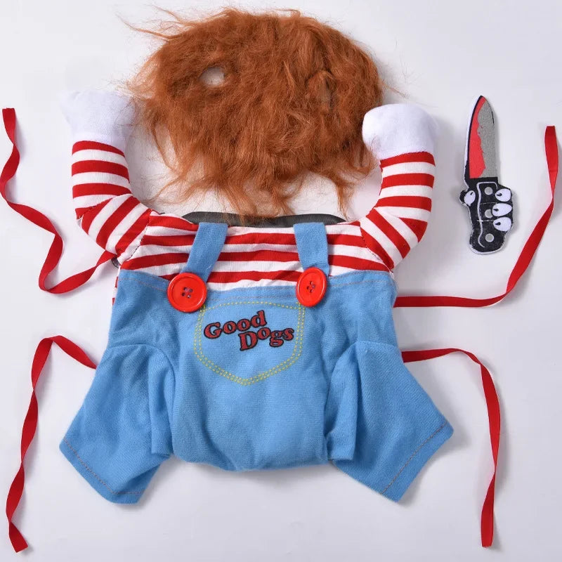 Funny Pet Dog Cosplay Dress - Halloween & Christmas Costume
