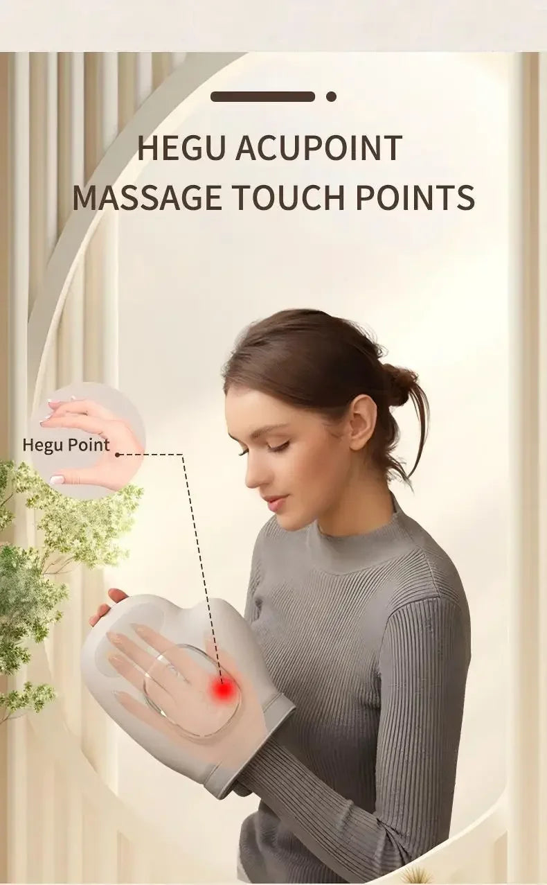 Airbag Compression Hand Massager — Finger, Wrist & Palm Relief Glove