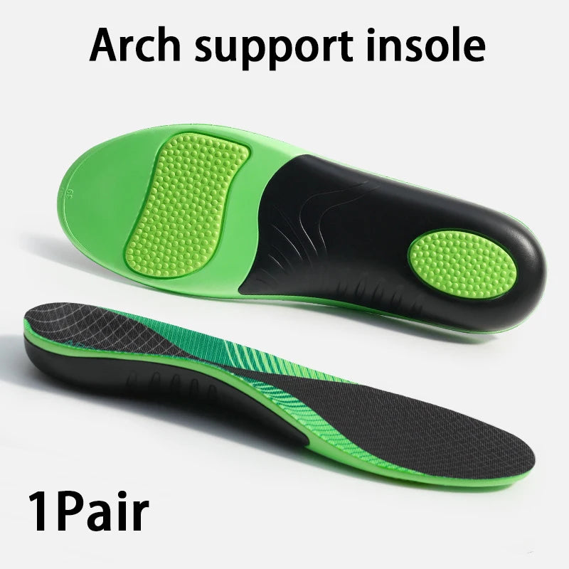 Sports Arch Support Insoles — Shock Absorption, Anti-Slip & Breathable | EU35–46