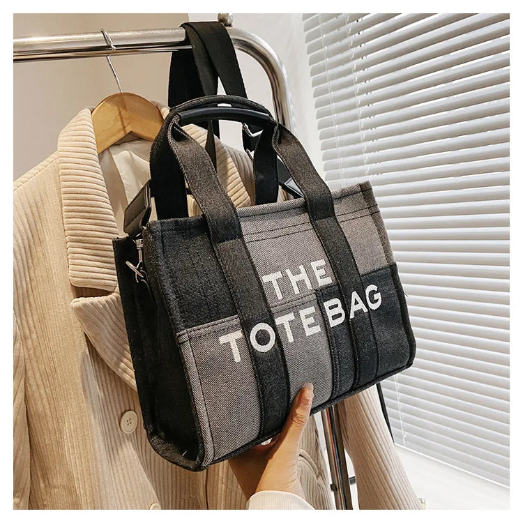 Women's Embroidered PU Leather Tote Crossbody Bag