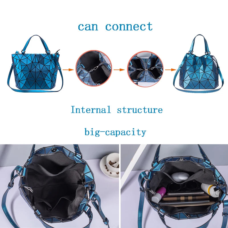 Women's Patent Leather Square Shoulder Bag