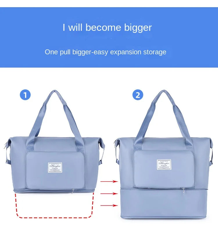 Large Capacity Foldable Waterproof Travel Bag