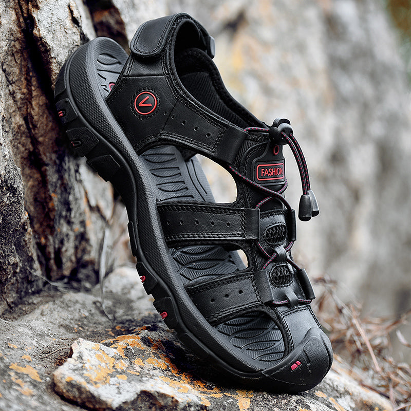 Men's Leather Roman Sandals